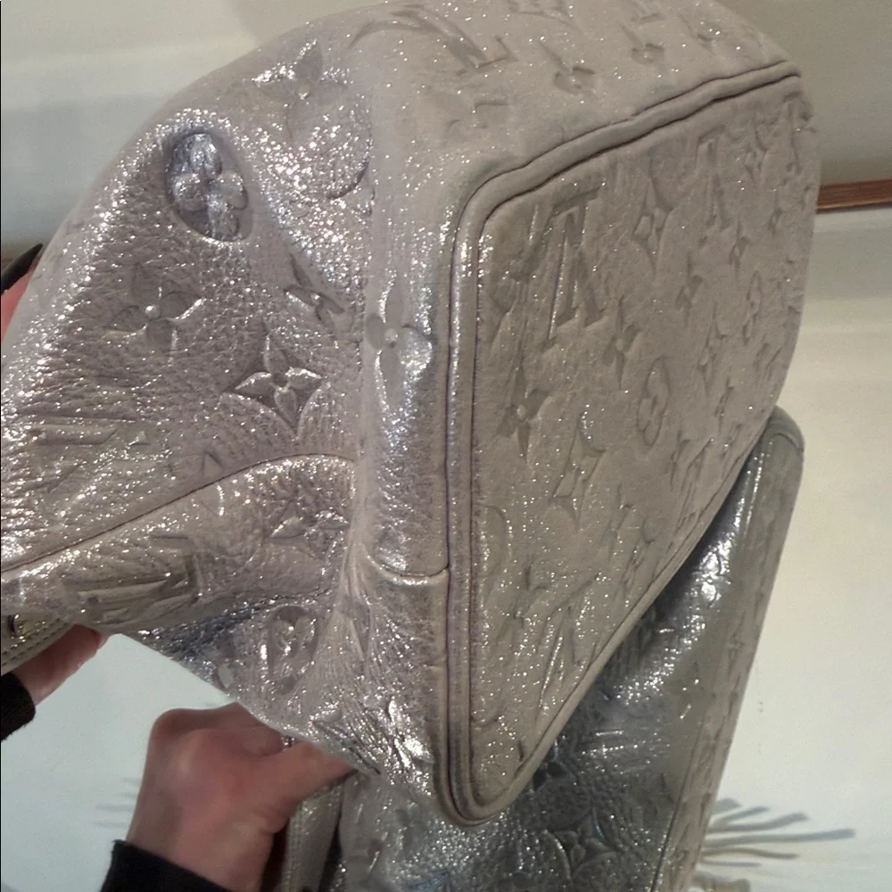 Louis Vuitton Metallic Silver Hobo Bag - Picture 7 of 13